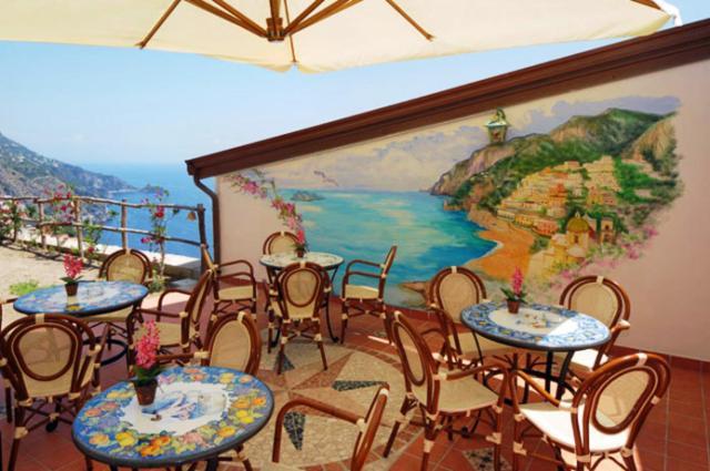 Locanda Degli Dei Praiano Bagian luar foto